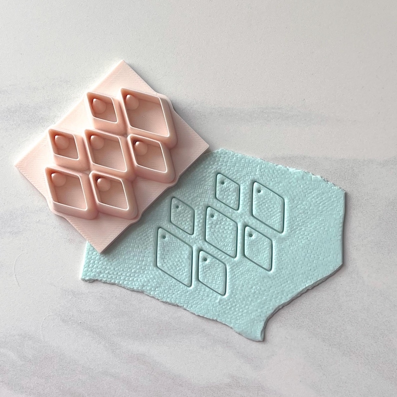 All-In-One Polymer Clay Cutter & Hole Punch Tool | Diamond Bead | immagine 1