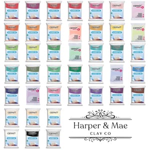 Cernit Number One Polymer Clay 56g (2 oz) – Professional Solid Color Clay | All Colors Available