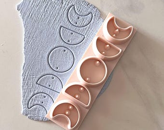 All-In-One Polymer Clay Cutter & Hole Punch Tool | Statement Earrings | E-19