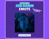 Jon Hamm Disco Emote animiert – Musik genießen & Vibe Reaction | Animated Twitch, Kick, Youtube, Discord Emote