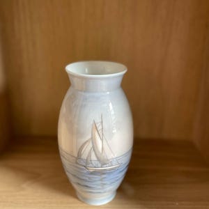 Bing and Grondahl ceramic vase from 1960s, Denmark