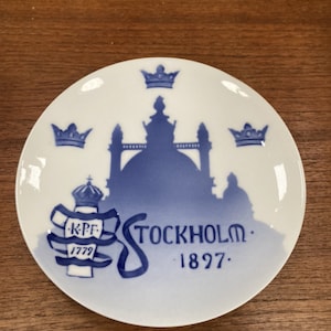 Rare antique plate from Royal Copenhagen