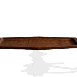 Long Retro Teak Tray, Denmark 1960s
