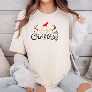 Merry Christmas Shirt | Holiday Gift T-shirt | Festive T-shirt | Holiday Tee |  Xmas Shirt Gift | Festive Outfits | Christmas T-shirt |