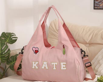 Custom Duffel Bags With Name,Dance Bag,Tote Bag,Travel Bags,Gift for kids,Overnight Bag,Toddler Duffel Bag,Birthday Gift Girls,New Baby Bift