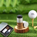 Custom Golf Ball Stamp,Personalized Logo Marker,Golf Marker with Name Logo,Refillable Ink,Wooden Metal Design,Golfer Gift,With Package Box