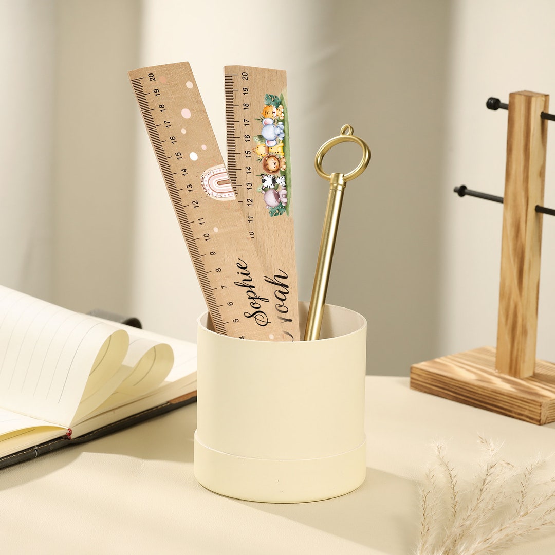 Good Ruler Name Custom 1 Name Ruler Wooden Ruler Back to School Gift for Boys Girls ...
