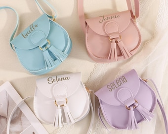 personalized Toddler Leather Bag,Little Girl Purse,Girl Crossbody Purse,Kids Handbag,Toddler Girl Purse,Childrens Bag,Gift For Daughter