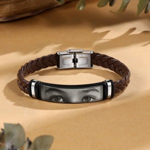 Human Eye Barcelet,I see you Barcelet,Human Eyes Gift,Eye Bracelet,Custom Eye Bracelet,,Anniversary Gifts,Gifts for Husband,Boyfriend