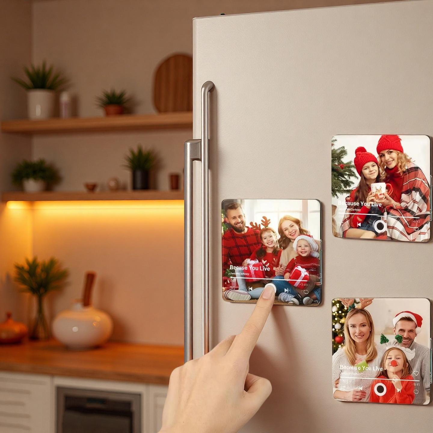 Discover Personalized Music Photo Fridge Magnet Wall Decor