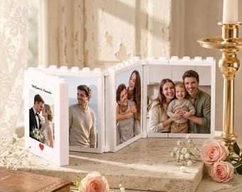 Photo Building Block,Lego Picture Puzzle,Photo Puzzle,Picture Memory Decor,Photo Block,Lego Brick Print,Photo Memorial Gift,Gift for Dad