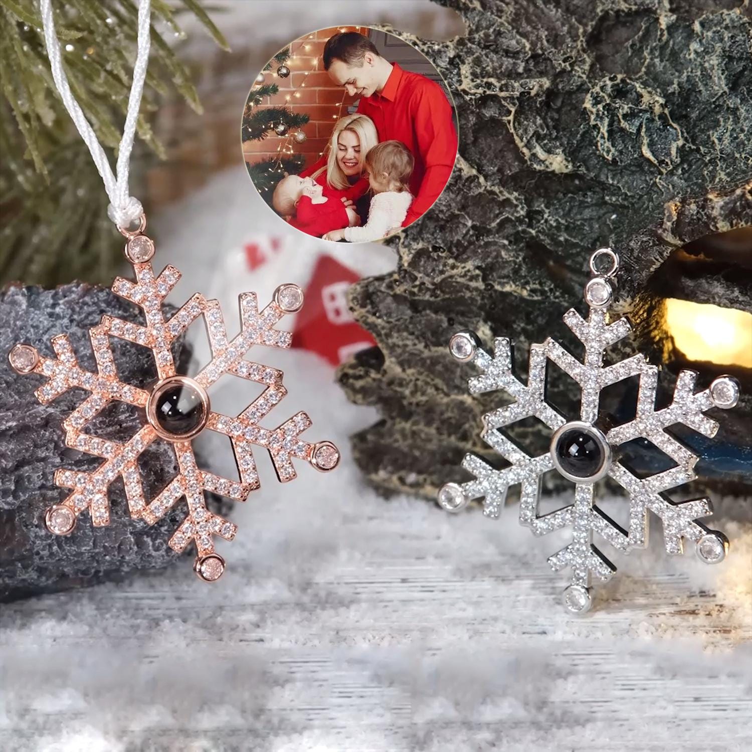 Christbaumschmuck silber