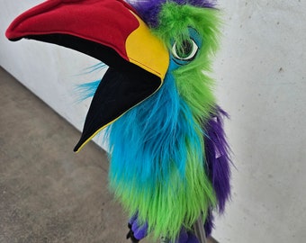 The Puppet Company large birds Hornbill hand puppet