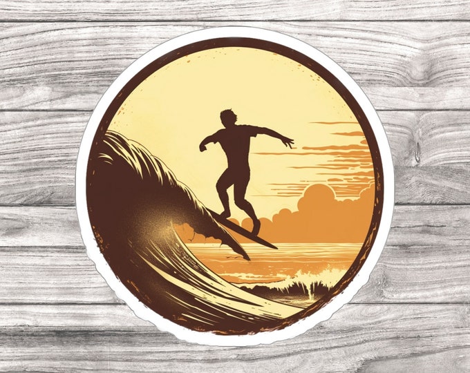 Surf Kansas Sticker This item is unavailable - Etsy