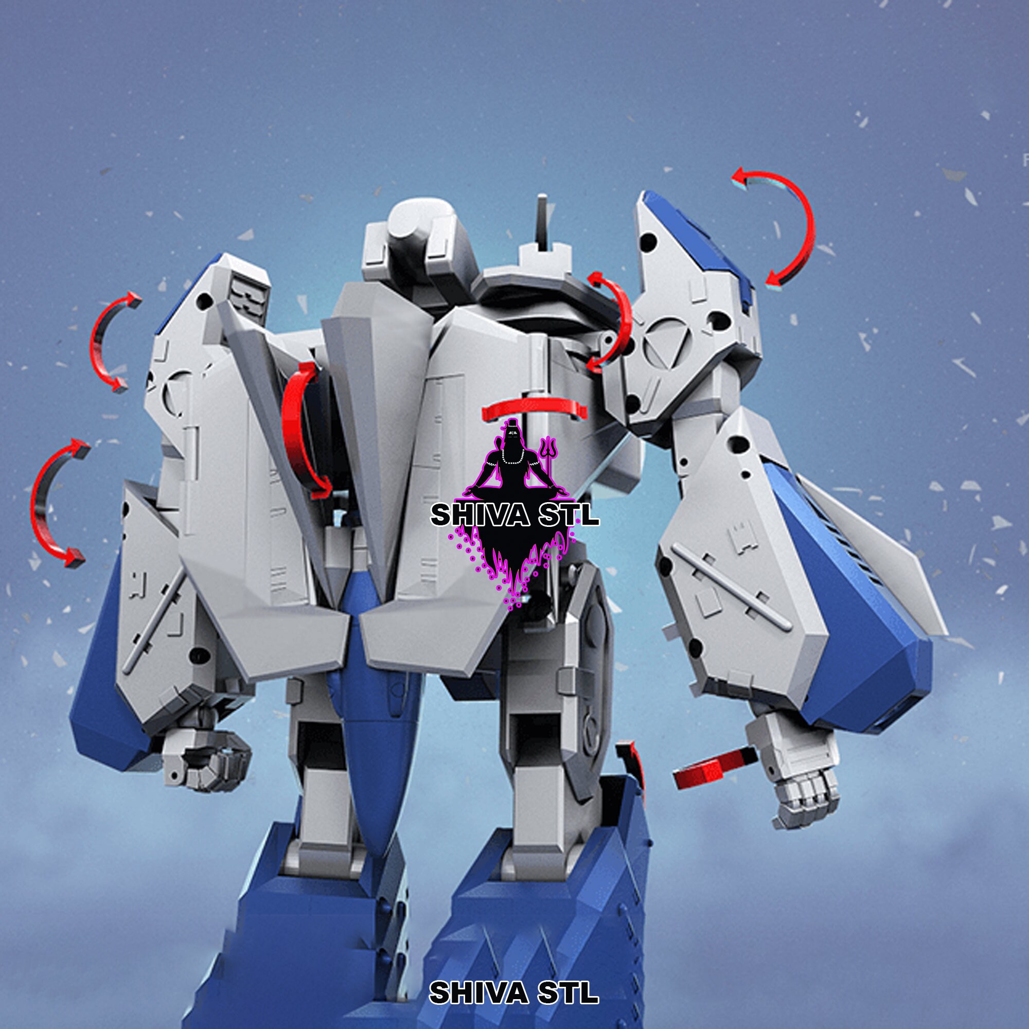 Robotech VFA-6 Alpha 3D Printing Model Assembly Guide - Etsy