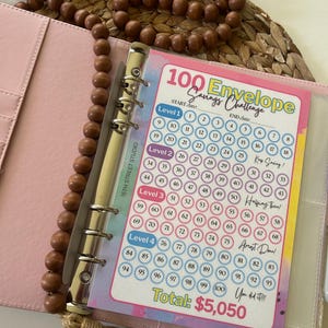 A5 | Savings Challenge Binder Bundle| 100 Envelope Challenge