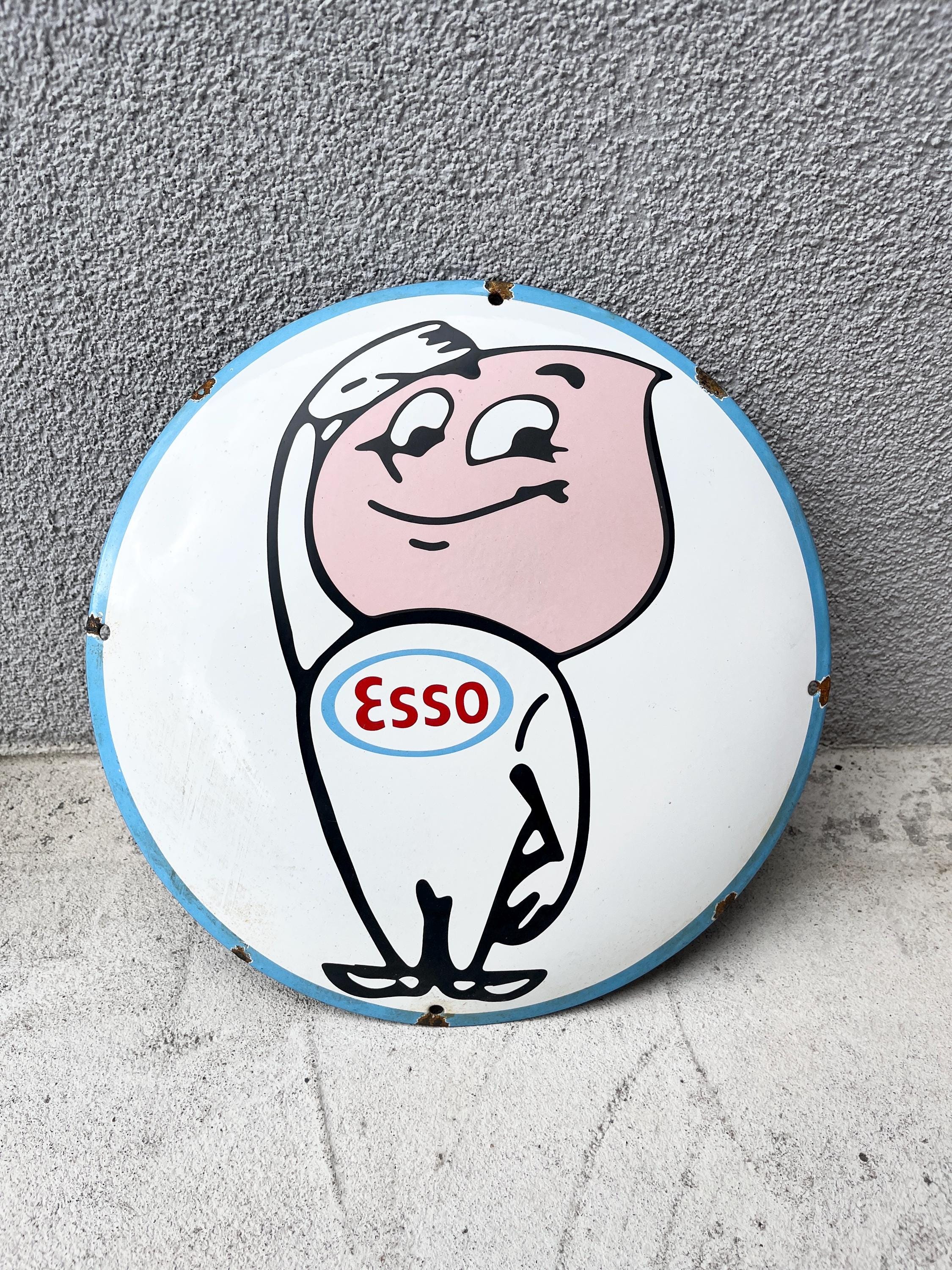 Esso vintage logo - Etsy 日本