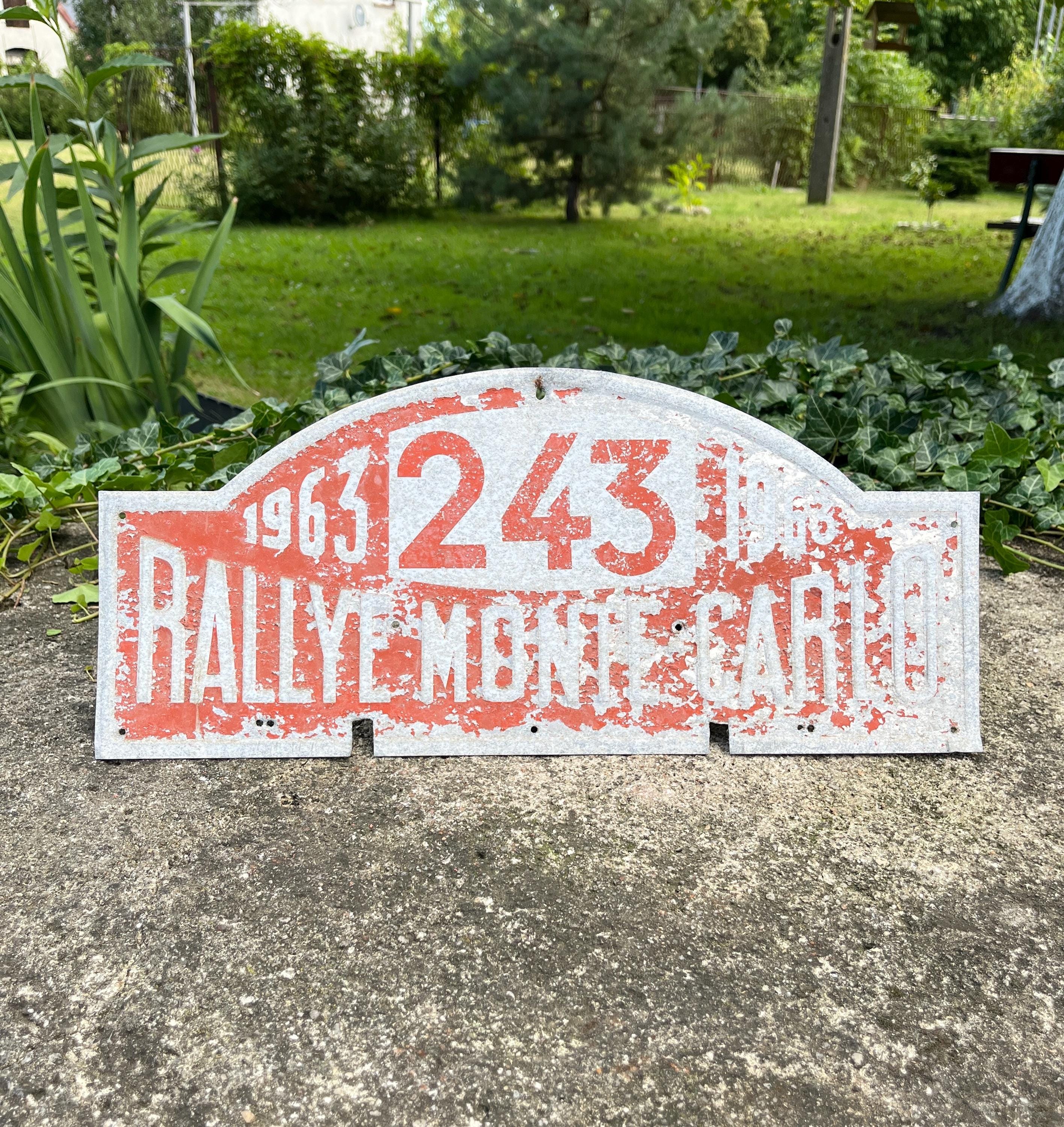 Rallye Monte Carlo Sign - Etsy