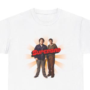 Superbad Movie Funny gag gift t-shirt Unisex Heavy Cotton Tee