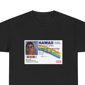 McLovin Superbad Movie Funny gag gift t-shirt Unisex Heavy Cotton Tee