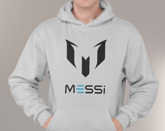 Messi The Goat Unisex Hoodie for Adults, Youth and Toddler - With front design