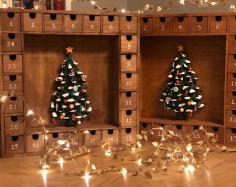 Handmade Wooden Advent Calendar