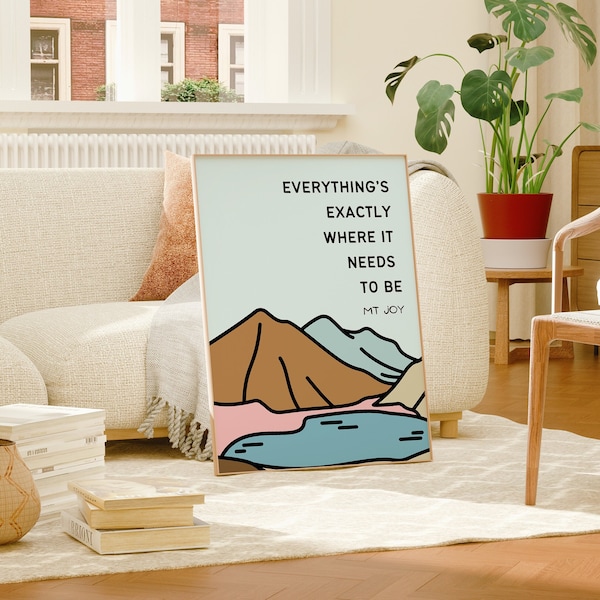 Music Quote Wall Art - Etsy