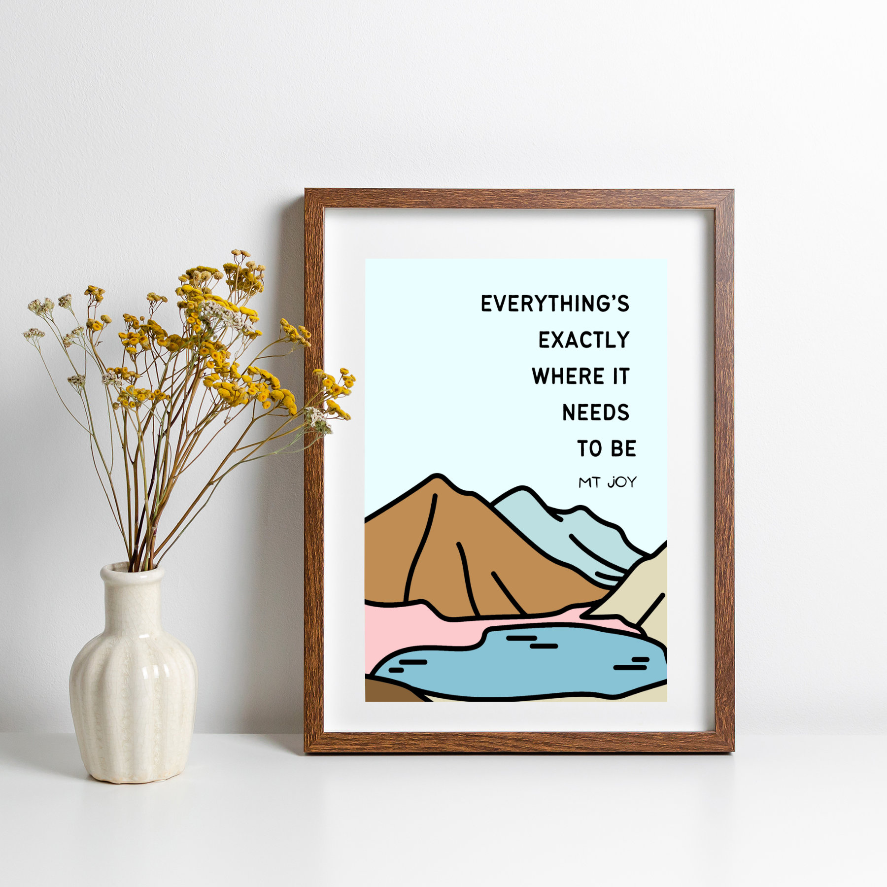 Mt Joy Poster, Music Lyrics Wall Art, Song Lyrics Wall Art, Mt Joy