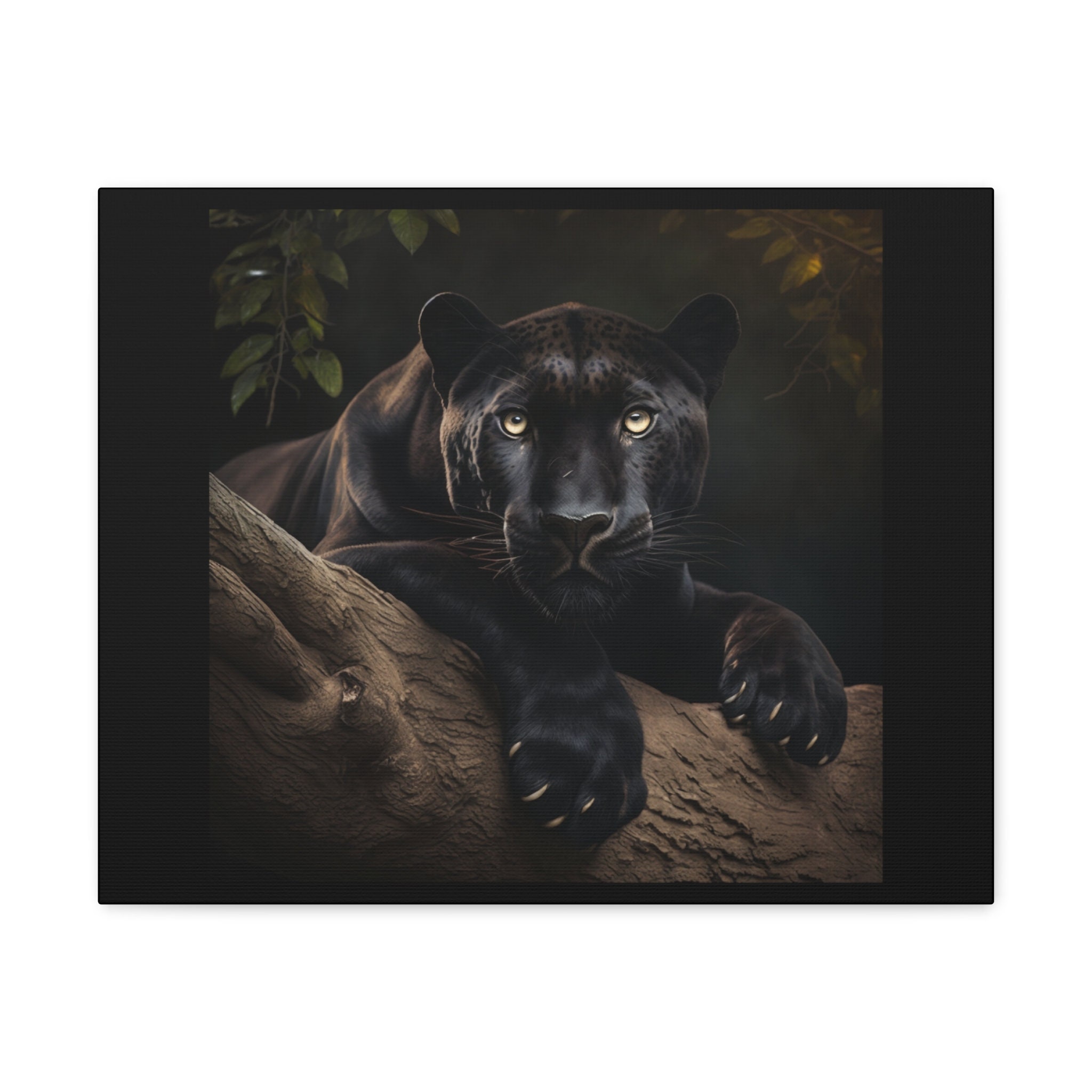 Black Panther Wall Art Animal Art Print Canvas Wall Art Animals Wall