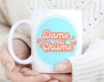 Dame El Chisme Mug / Give Me The Gossip Mug / Taza española, Taza latina, Taza Mexicana, Taza mexicana, Regalo español, Cita española