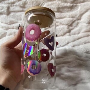 Valentine&#39;s Day 16 oz Glass Cup