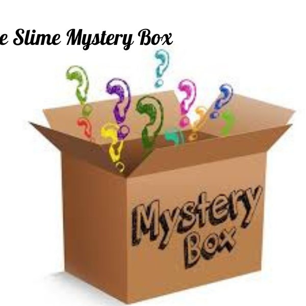 Large Mystery Slime Box ~ DIY Slime,Inflatable Slime, Icee Slime, Cheap Slime, Slime, Aromatic Slime, Scented Slime, Slime Shop,Fluffy Slime
