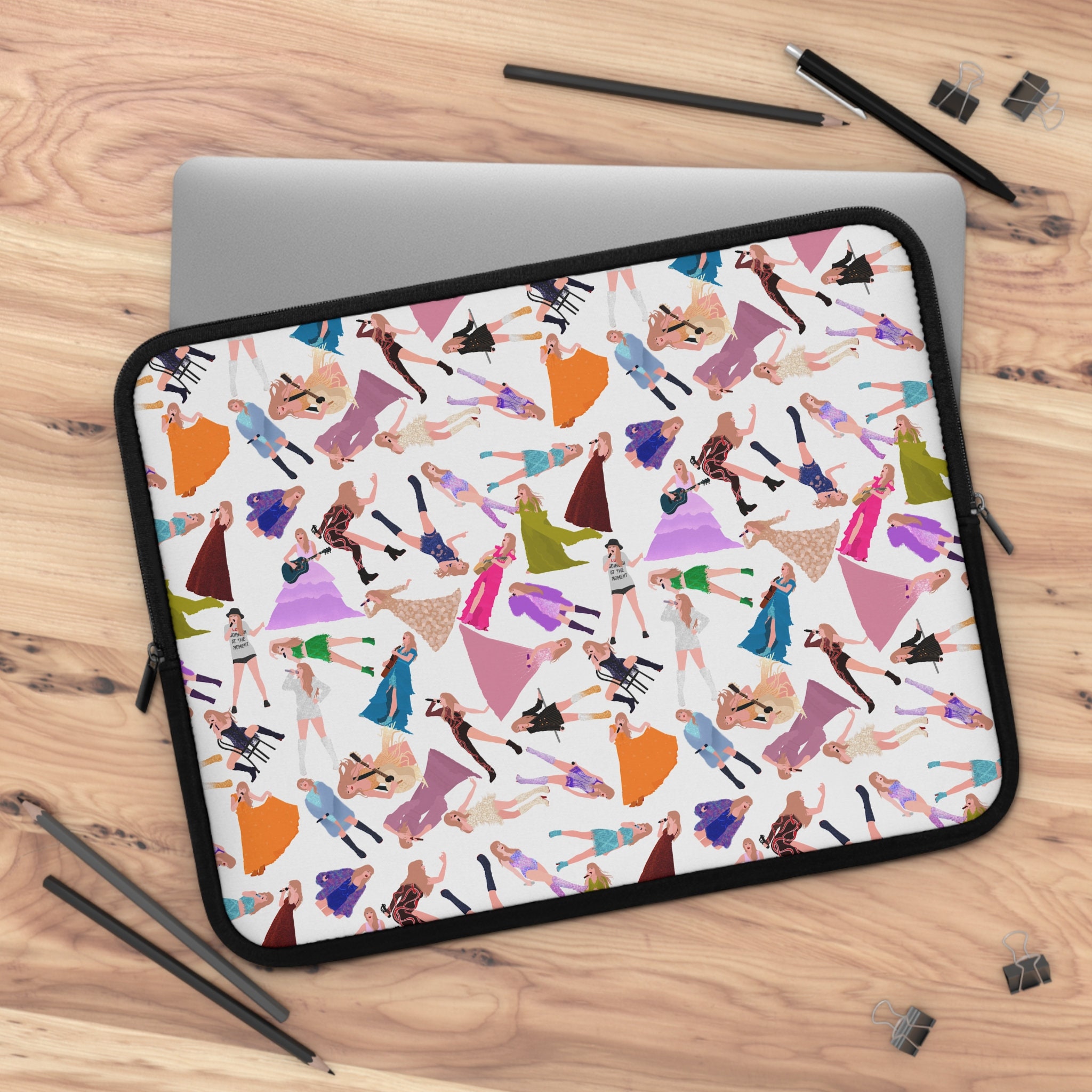 Discover taylor version Eras tour outfits Laptop Sleeve Taylor Laptop Cover Back to School Taylor gift for taylor version MacBook sleeve Eras merch laptop