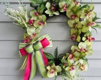 Dogwood Wreath, Summer Dogwood Wreath, Dogwood Front Door Wreath,