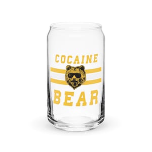 Boston Bumpin Bear Can-Shaped Glass