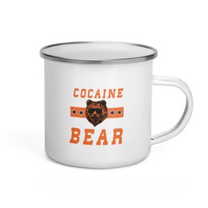 Chicago Bumpin Bear Enamel Mug