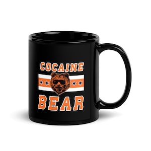Chicago Bumpin Bear Black Mug