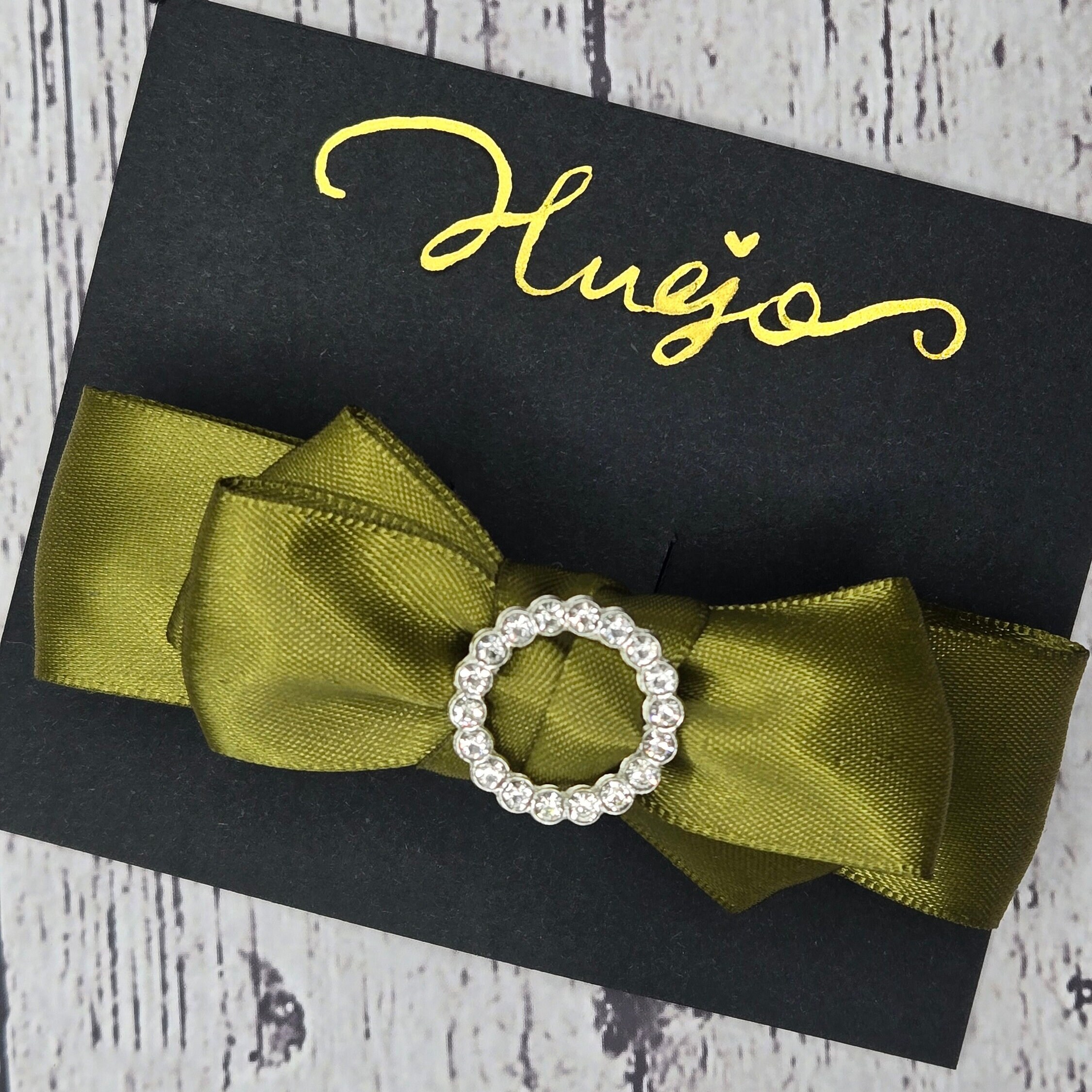 Ring Ribbon Buckles Satin Bow Hair Clip - Etsy