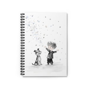 Glückliche Begleiter - lebendiges Farb Cover Notizbuch, niedliches Spiral Notizbuch, Tagebuch, Notizbuch liniert, Notizbuch Schule Lehrer, Notizbuch Schüler Geschenk