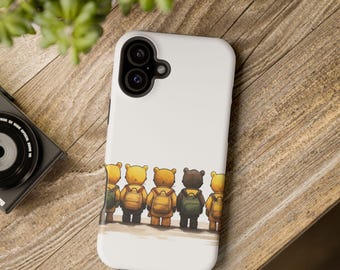 iPhone Case Teddy Bears 16 15 14 13 Pro Max Mini Case Gift for Girlfriend Gift for Mom Gift for Mother Gift for Wife Gift for Her Gift