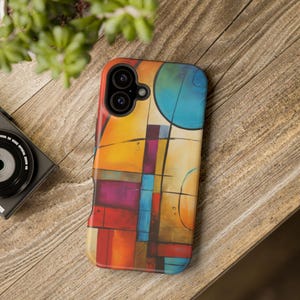 iPhone Case Vivid Kinetics#2 for 16 15 14 13  Pro Max Mini Gift for Girlfriend Gift for Her Gift for Mom Gift for Dad Gift for Teen Gift