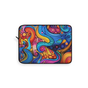 Colorful Laptop Sleeve 12&quot; - 15&quot; iPad pro 12.9 macbook air macbook pro 13 14 Laptop Case Pad Pro Sleeve Tablet Sleeve Protective Case