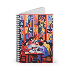 The Study Group - Spiralnotizbuch - Liniert