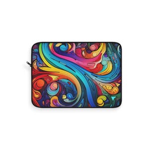 Colorful Laptop Sleeve 12&quot; - 15&quot; iPad pro 12.9 macbook air macbook pro 13 14 Laptop Case Pad Pro Sleeve Tablet Sleeve Protective Case
