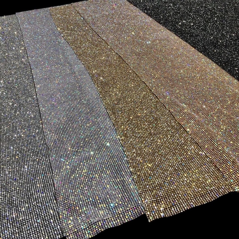 Gorgeous Mesh Panel Rhinestones Party Dress