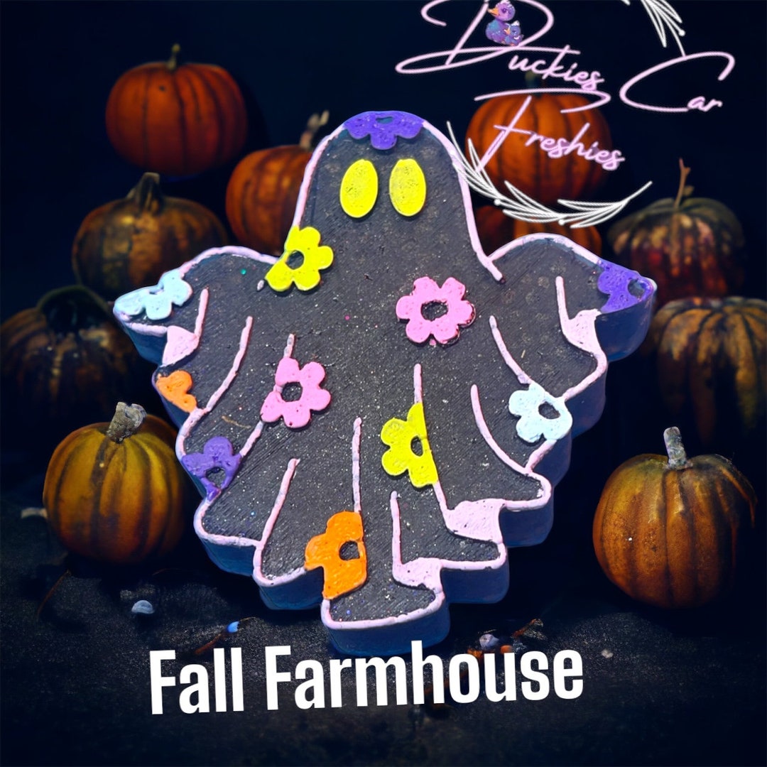 Daisy Ghost Car Freshie Etsy