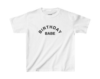 Kindergeburtstags-T-Shirt, Kindergeburtstags-Babe-Shirt, Geburtstagsgeschenk, Geburtstags-Babe