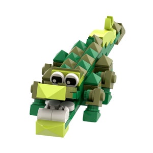Buildable Crocodile B (80 Pieces)