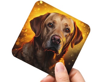 Podkładka korkowa Labrador Cork-Back | Zabawny kuchenny dodatek dla miłośników psów