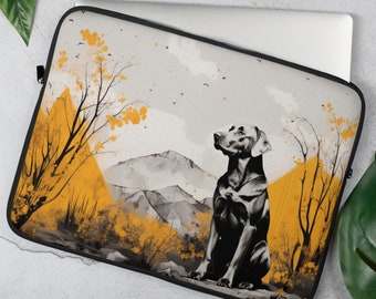 Labrador Laptop Sleeve – Cute Dog Art Case for 13/15 Inch Laptops